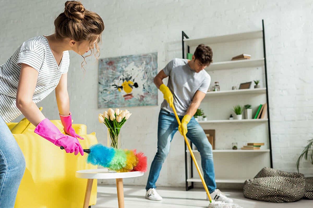 Cómo involucrar a toda la familia en la limpieza de primavera