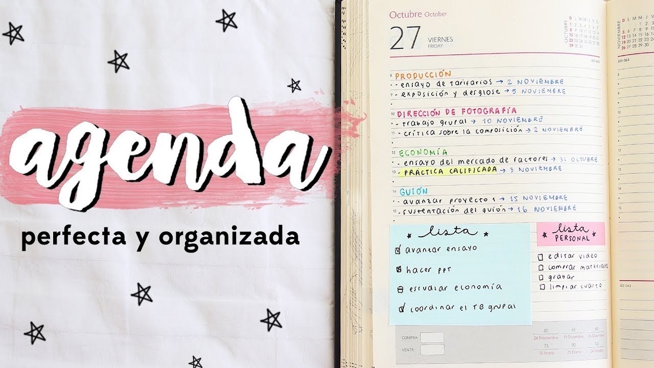 Cómo ordenar tu agenda y liberar tu tiempo